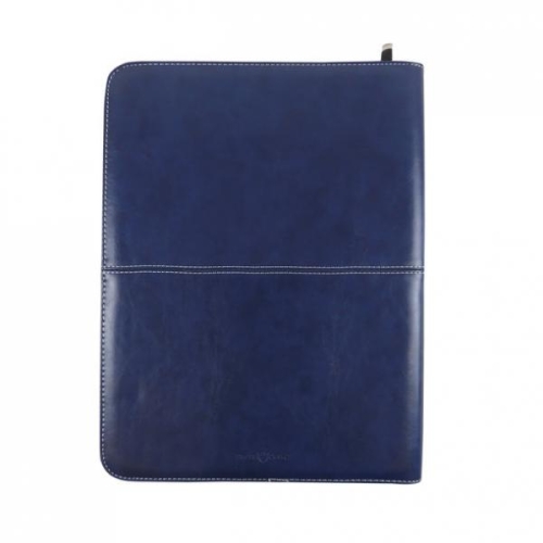 A4 Businessmappe "Vermonti" mit Taschenrechner - blau